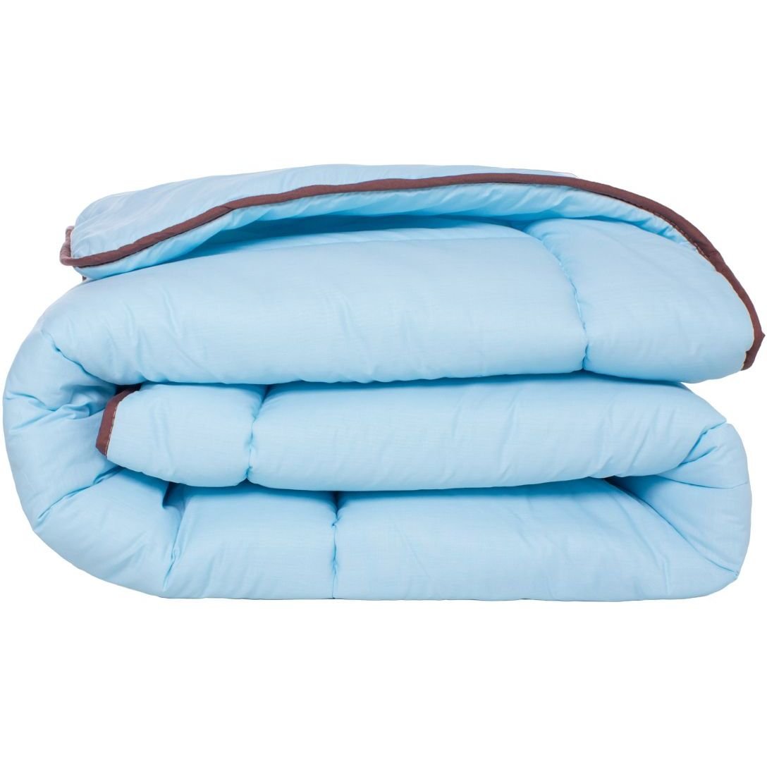 Одеяло шерстяное MirSon Valentino №0338, зимнее, 155x215 см, голубое - фото 1