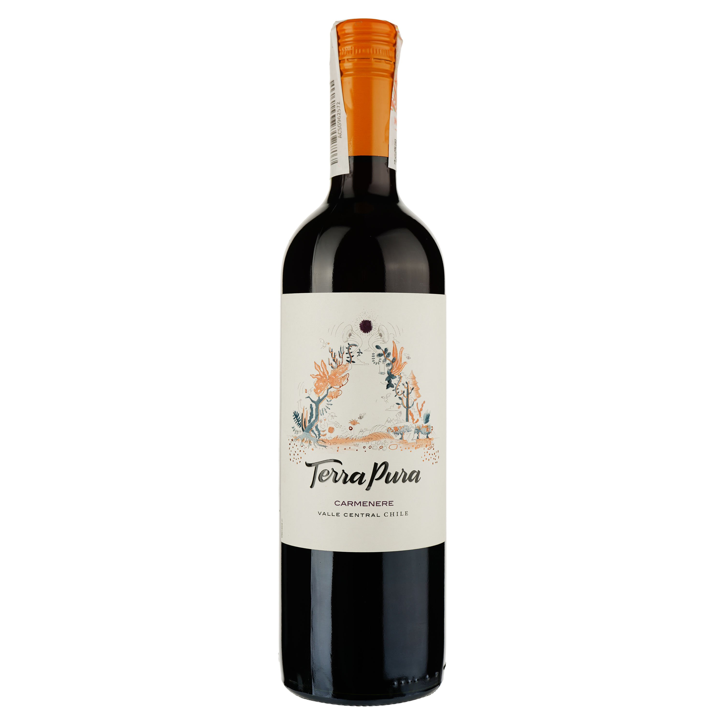 Вино Terra Pura Сarmenere 2021 красное сухое 0.75 л - фото 2