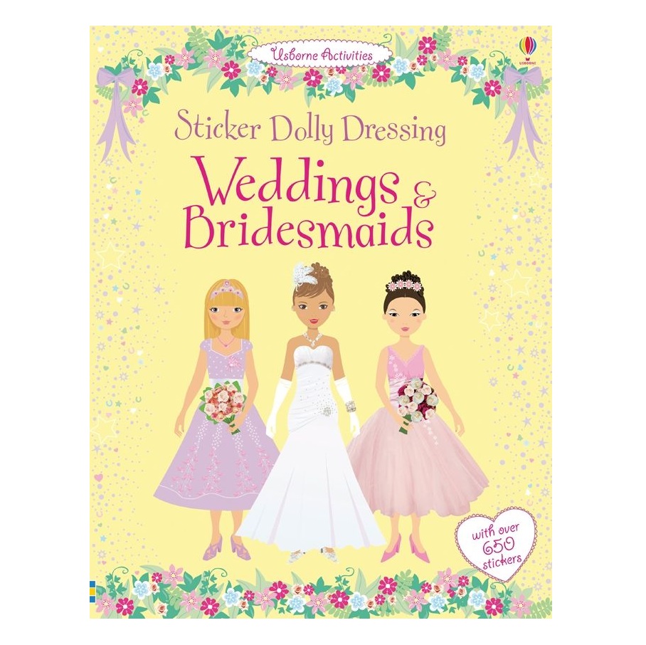 Sticker Dolly Dressing Weddings & Bridesmaids - Fiona Watt, Lucy Bowman, англ. мова (9781409536918) - фото 1