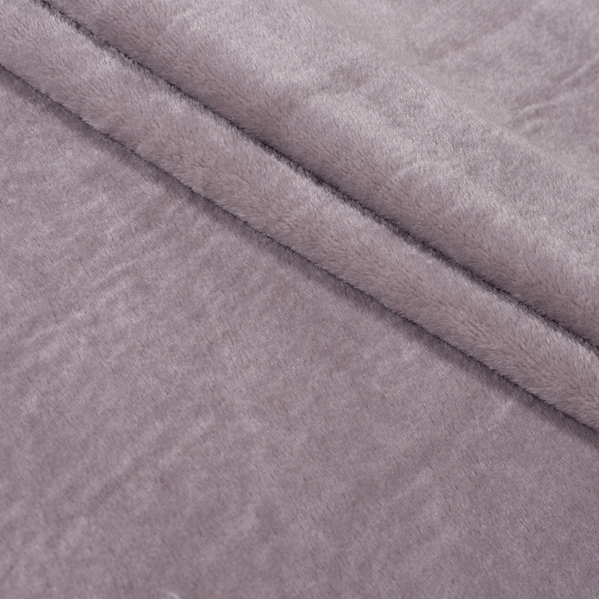 Плед флісовий Home line Фланель, 150х195 см, сіро-рожевий (170792) - фото 2