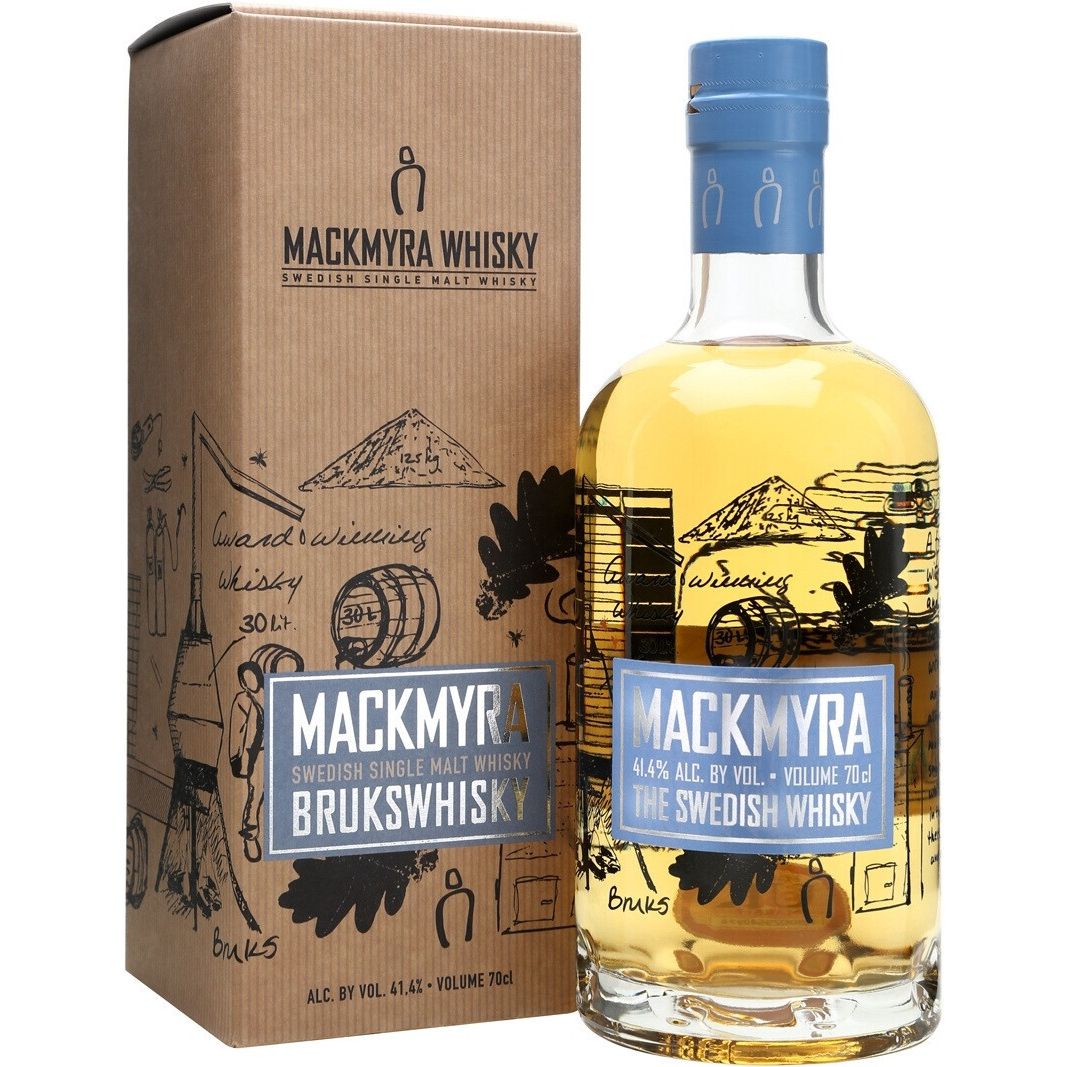 Віскі Mackmyra Bruks Single Malt Swedish Whisky 41,4% 0.7 л у подарунковій упаковці - фото 1
