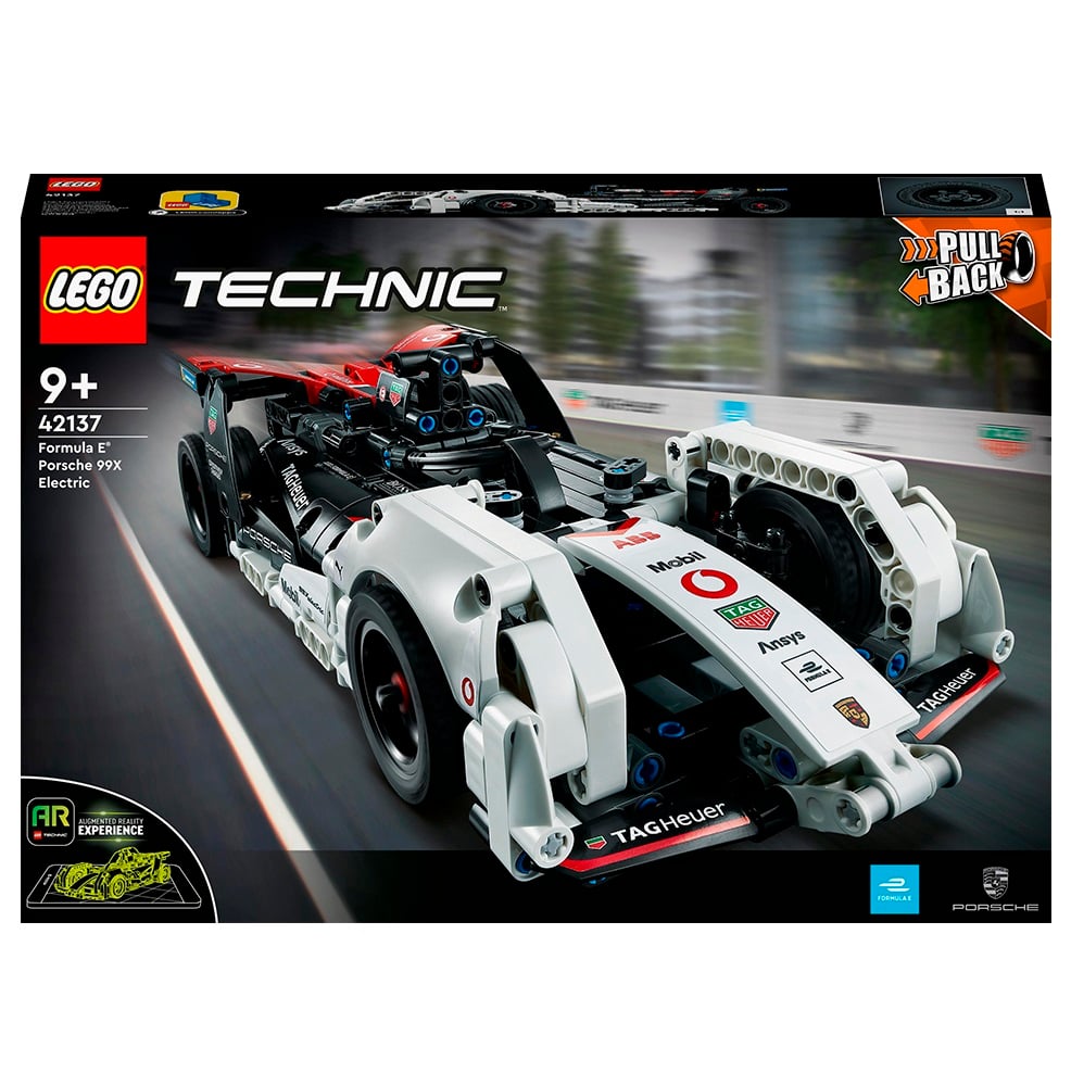 Конструктор LEGO Technic Formula E Porsche 99X Electric, 422 деталей (42137) - фото 1