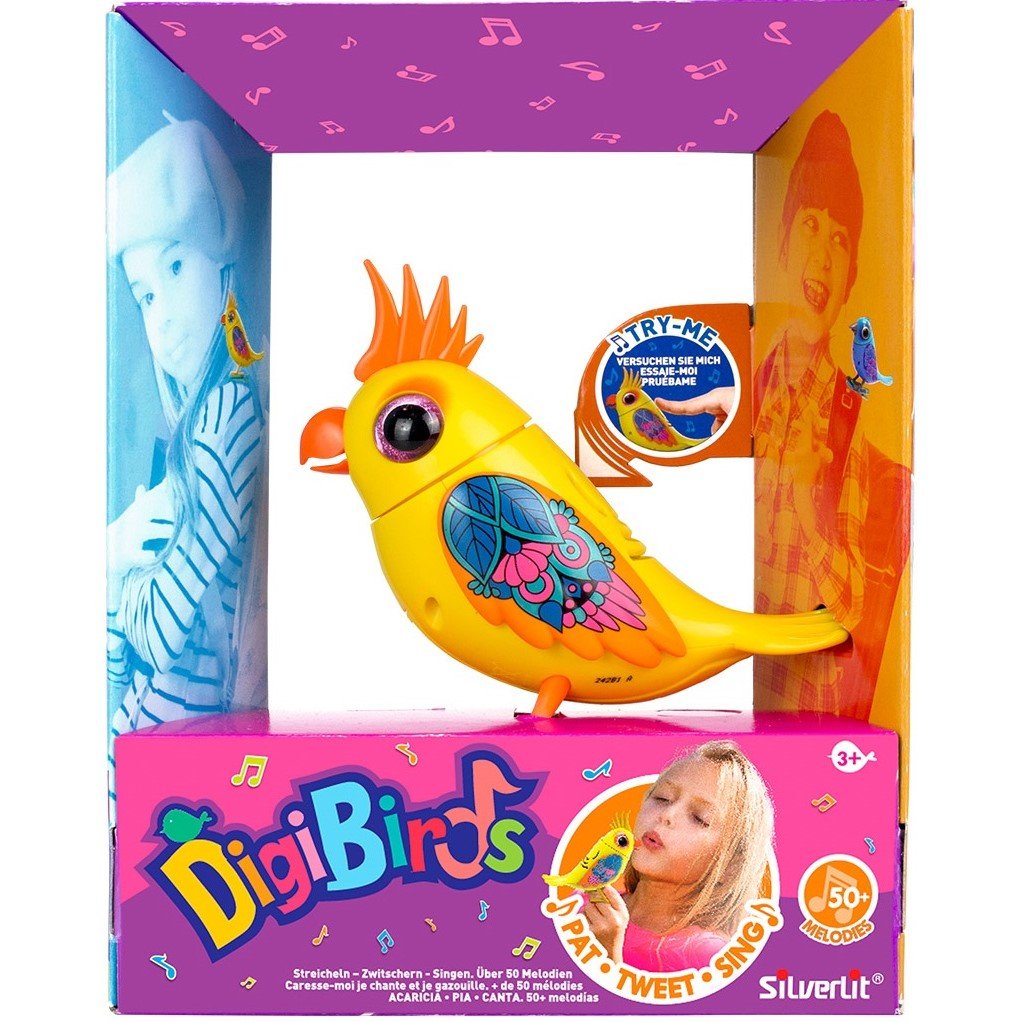 Интерактивная птичка DigiBirds II Какаду (88601) - фото 1