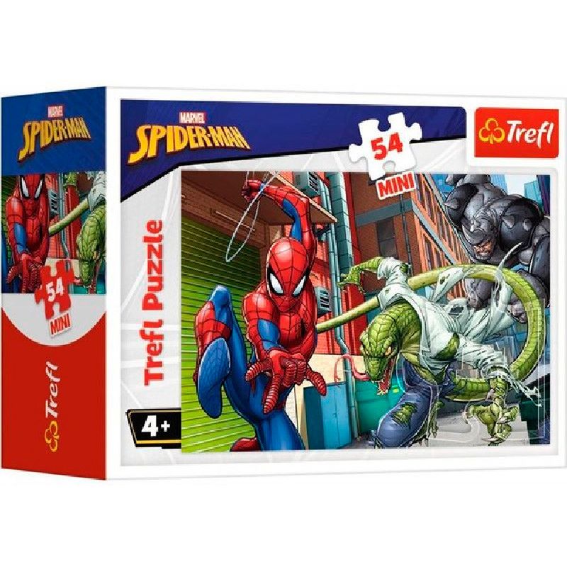 Пазли Trefl Людина-павук та мутанти Marvel Команда Людей Міні 54 елементів - фото 1