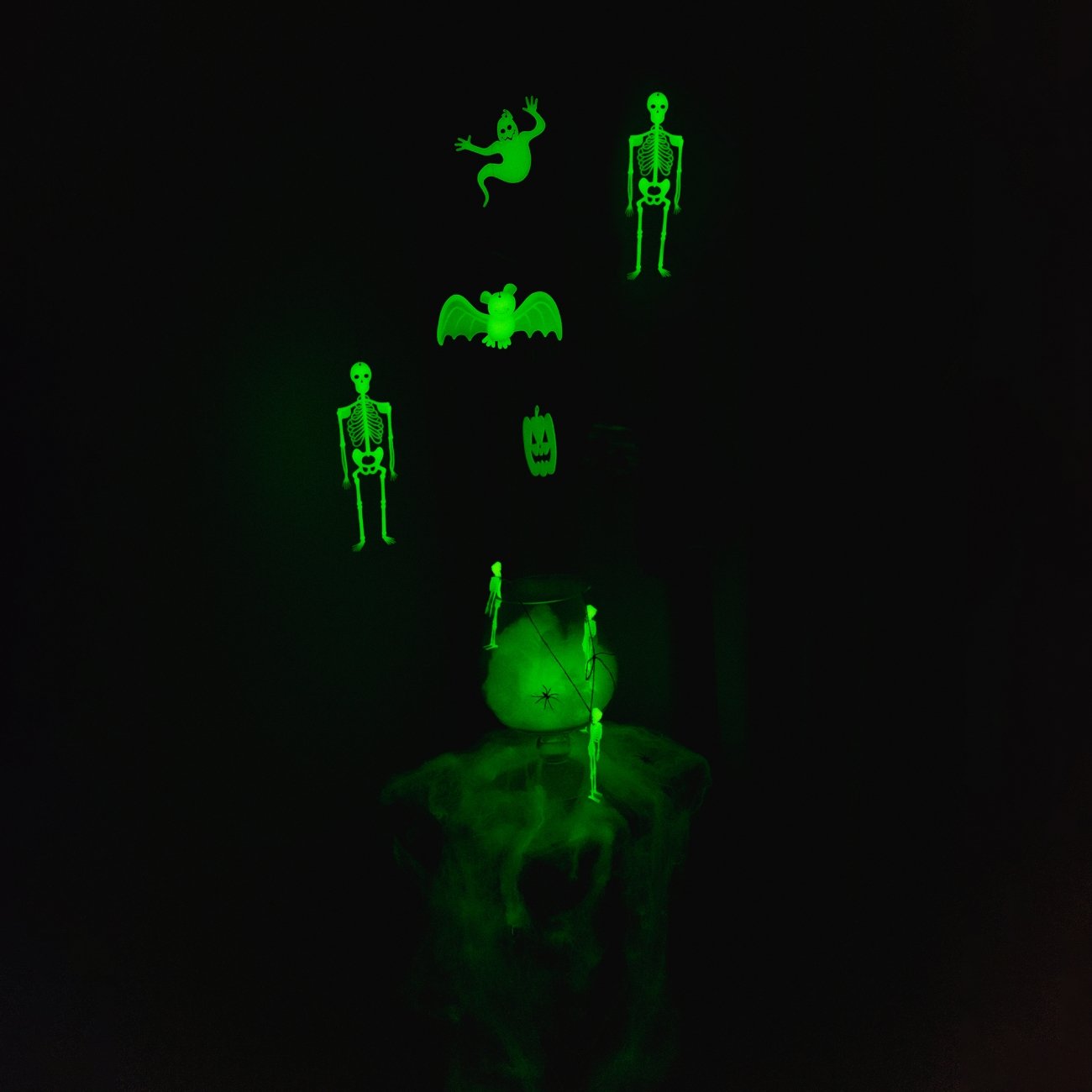 Набор Yes! Fun Halloween Monster team Подвески светящиеся в темноте, 3 шт. (974347) - фото 3