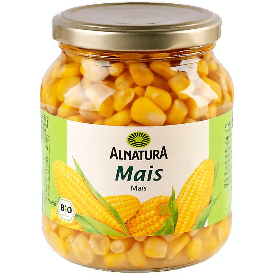 Кукуруза Alnatura консервированная 340 г (897322) - фото 1