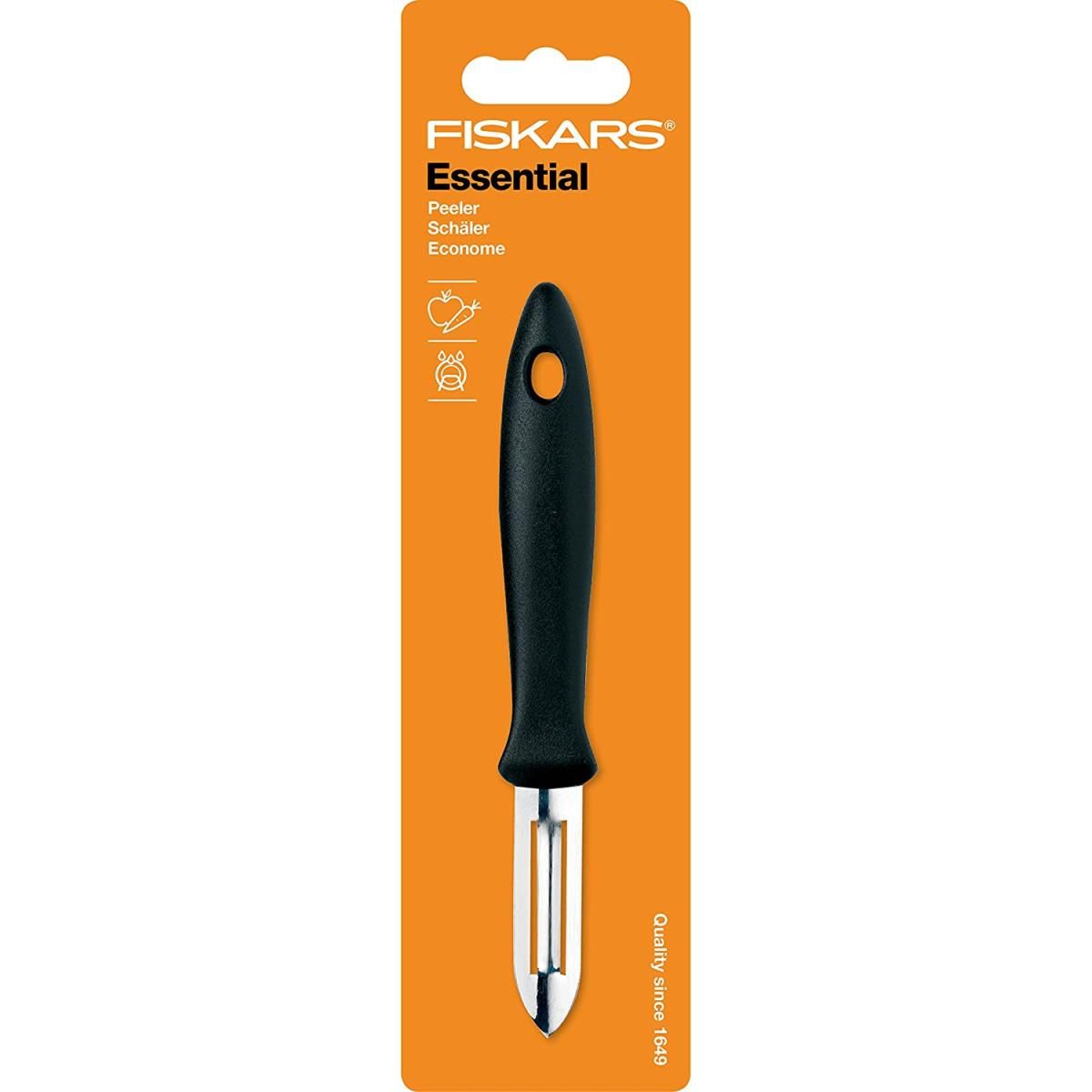 Нож для чистки Fiskars Essential 6 см (1065585) - фото 2