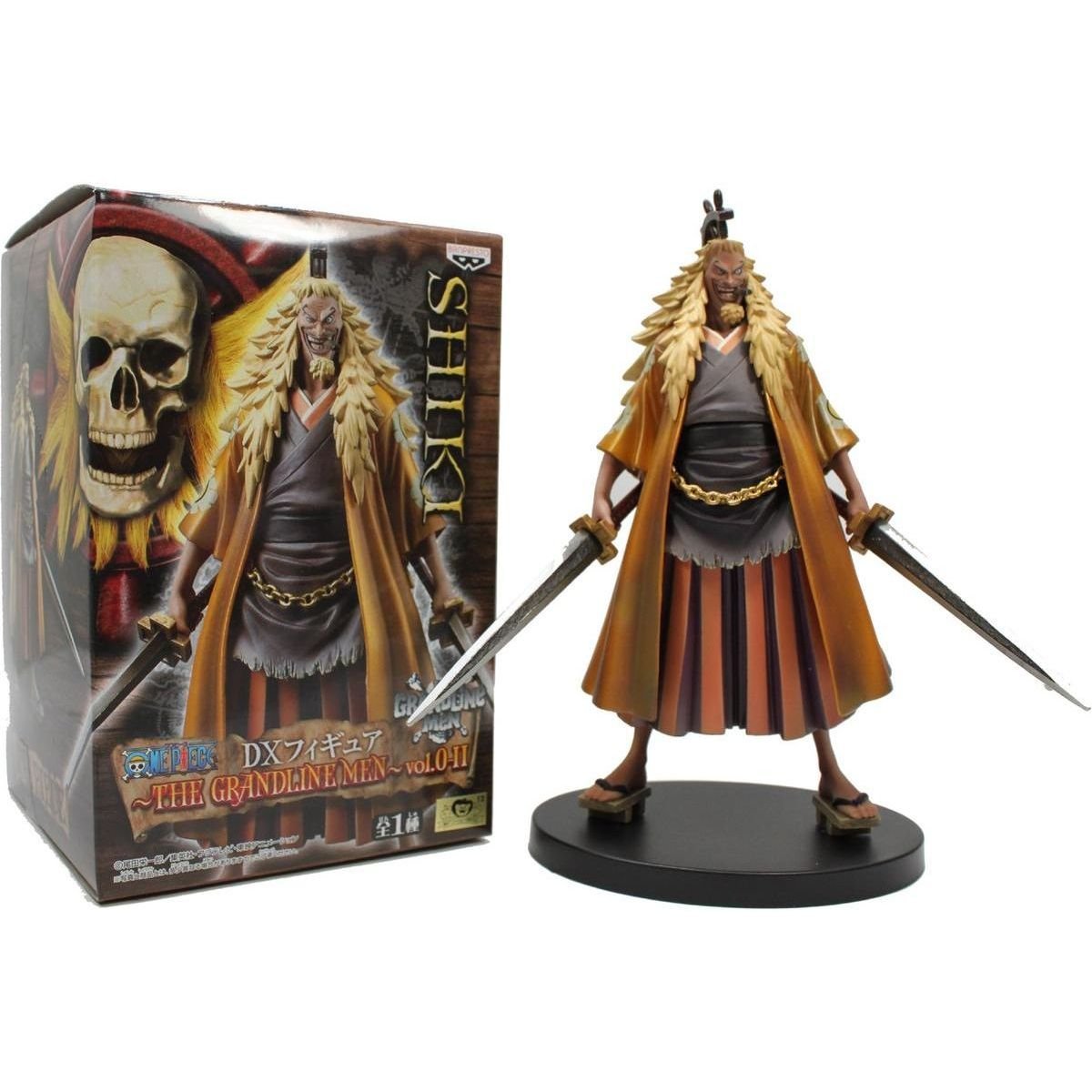 Фігурка Banpresto Ван Піс Сіки One Piece Golden Lion Shiki 16 см B OP GLS - фото 1