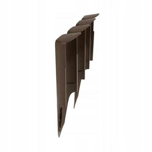 Паркан декоративний Prosperplast Palisada, коричневий, 2.5 м - фото 2
