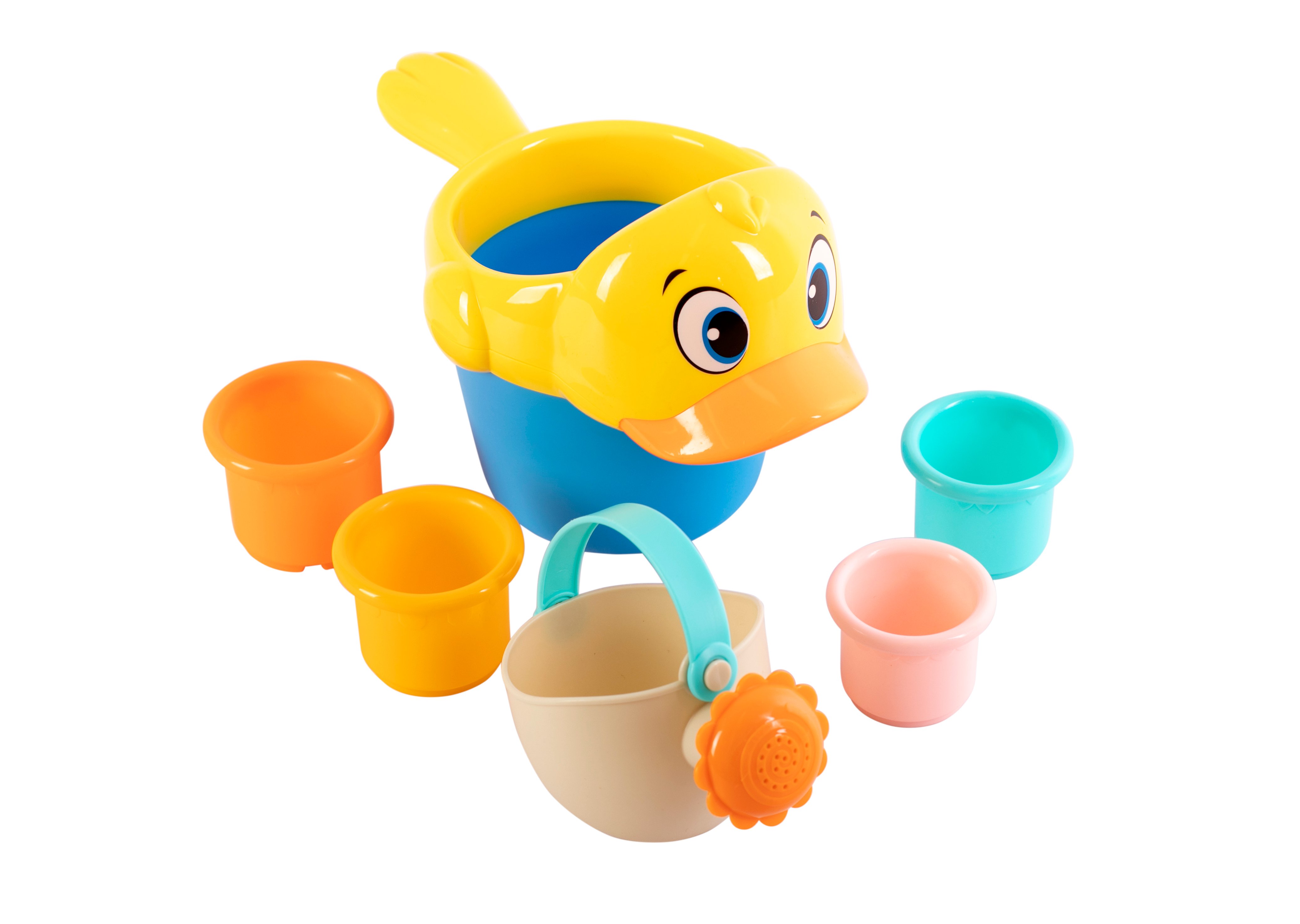 Набір іграшок для ванної Baby Team Каченя (9026) - фото 2