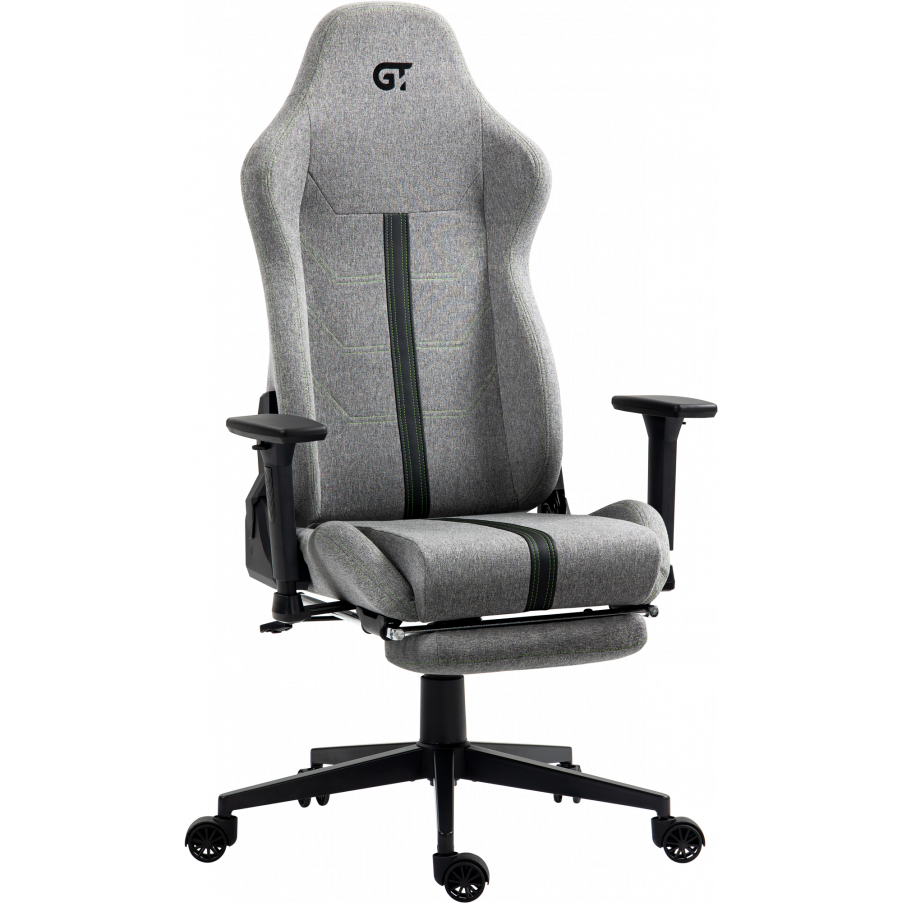 Геймерское кресло GT Racer X-2309 Fabric Gray (X-2309 Fabric Gray) - фото 1