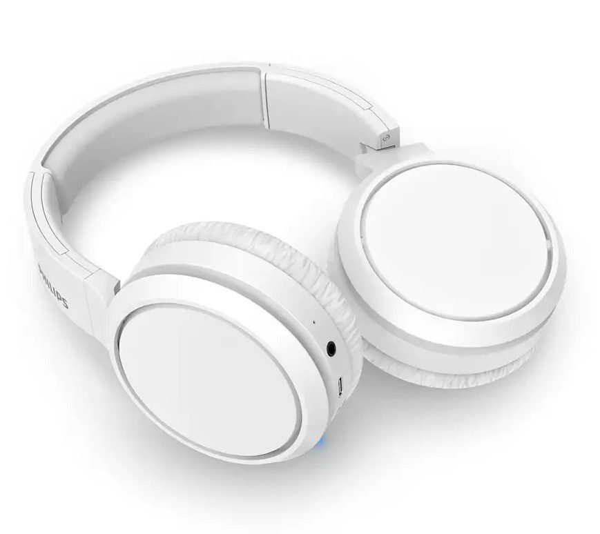 Навушники Philips TAH5205 Over-ear ANC Wireless Mic White - фото 3