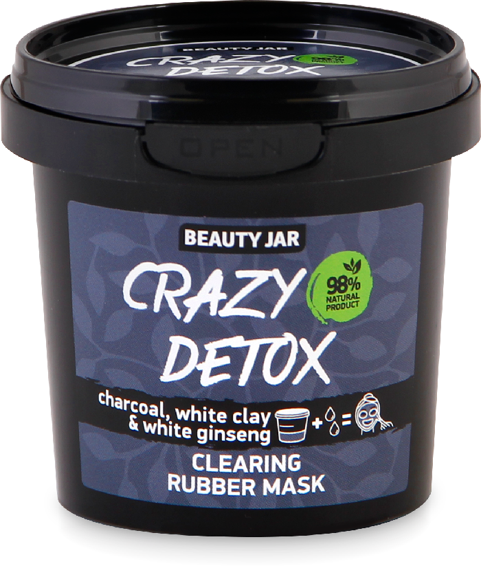 Альгінатна очищувальна маска Beauty Jar Crazy Detox, 20 г - фото 1