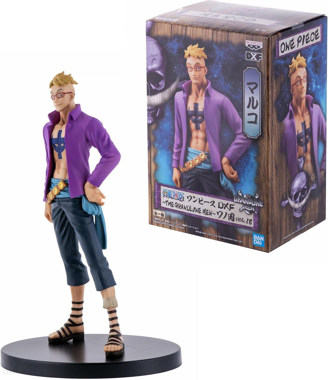 Фигурка Banpresto One Piece Marco THE GRANDLINE MEN Ван Пис Марко Феникс 15 см B OP GM M - фото 2