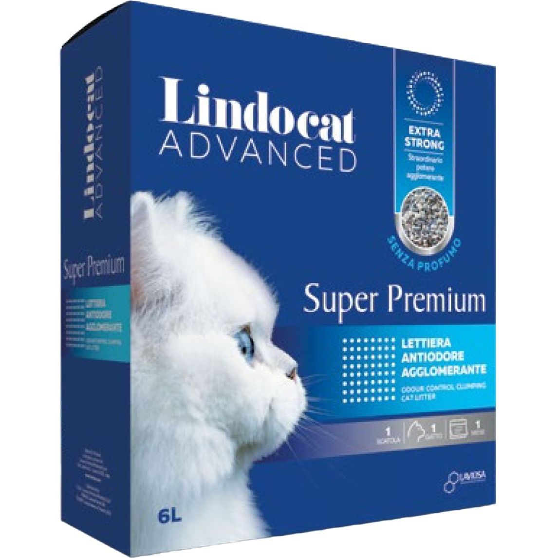 Наповнювач бентонітовий для котячого туалету Lindocat Super Premium Scented, 6 л - фото 1