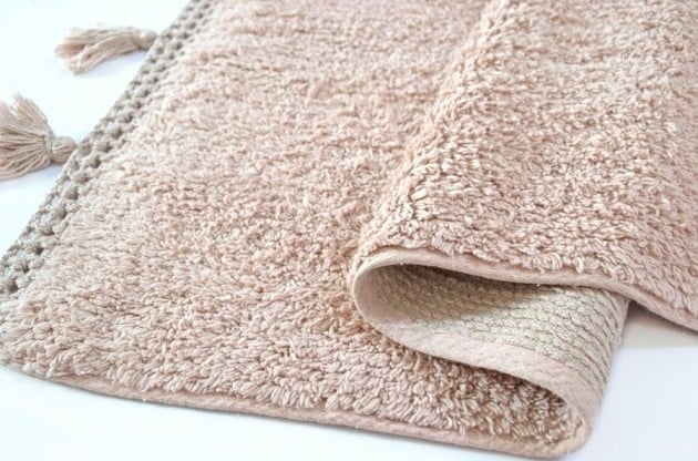 Набір килимків Irya Janel pembe, 90х60 см і 60х40 см, світло-рожевий (svt-2000022273824) - фото 3