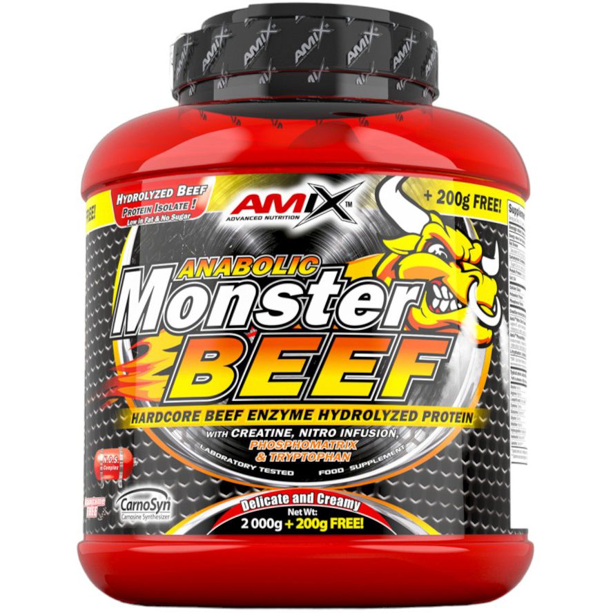 Протеин Amix Anabolic Monster Beef Protein Лесные фрукты 2.2 кг (819301) - фото 1