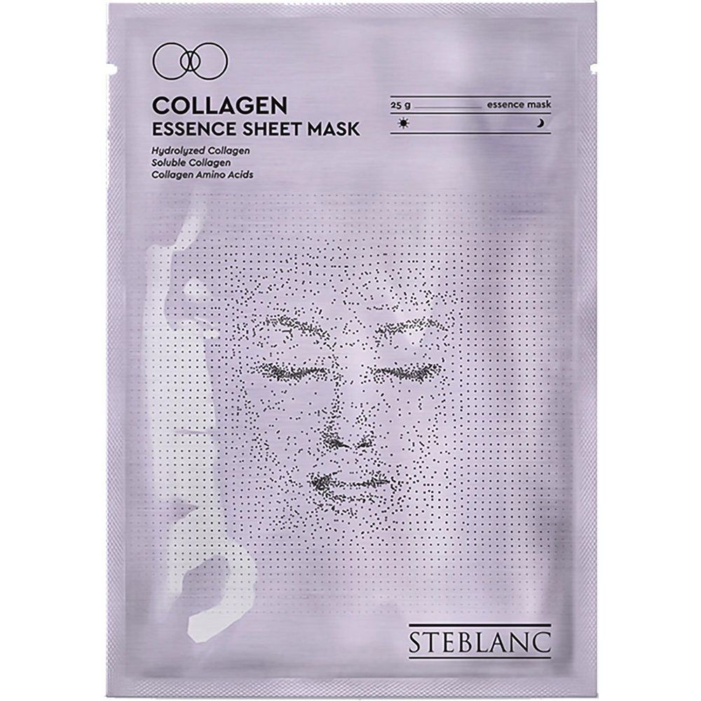 Тканинна маска-есенція Steblanc Collagen Essence Sheet Mask з колагеном, 25 г - фото 1