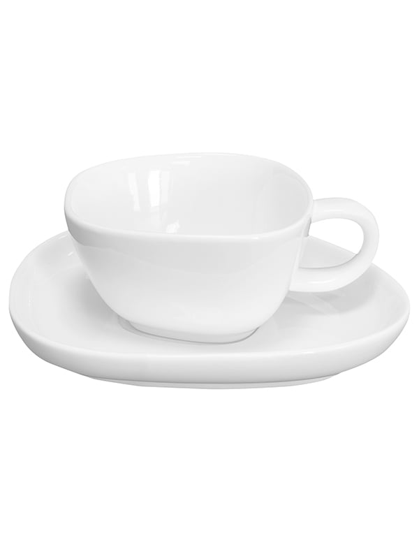 Чашка с блюдцем Krauff Tokyo, белый, 100 мл (21-252-132) - фото 1