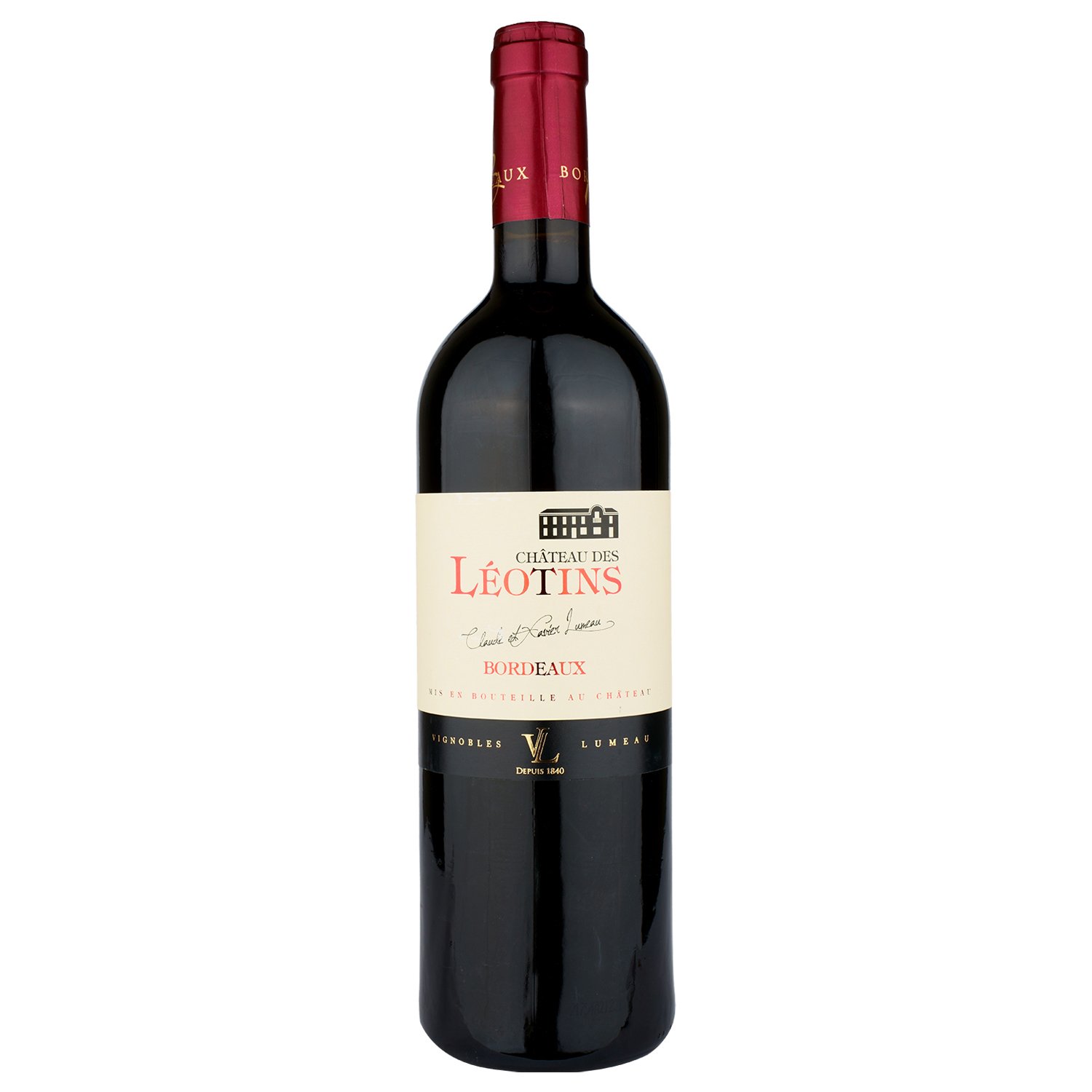 Вино Chateau des Leotins Rouge Chateau, красное, сухое, 0,75 л - фото 1