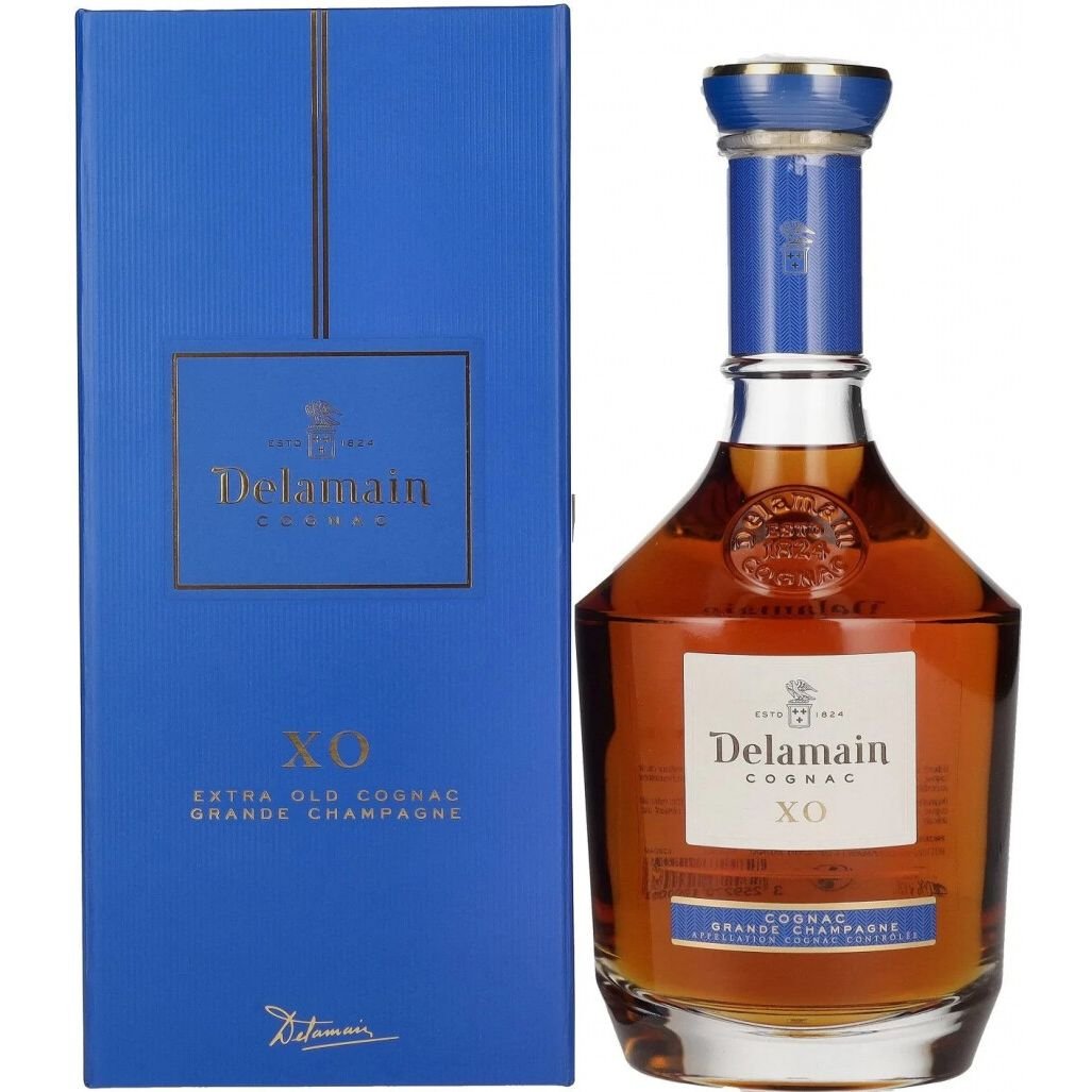 Коньяк Delamain Cognac Grande Champagne XO 40% 0.7, л в коробці - фото 1