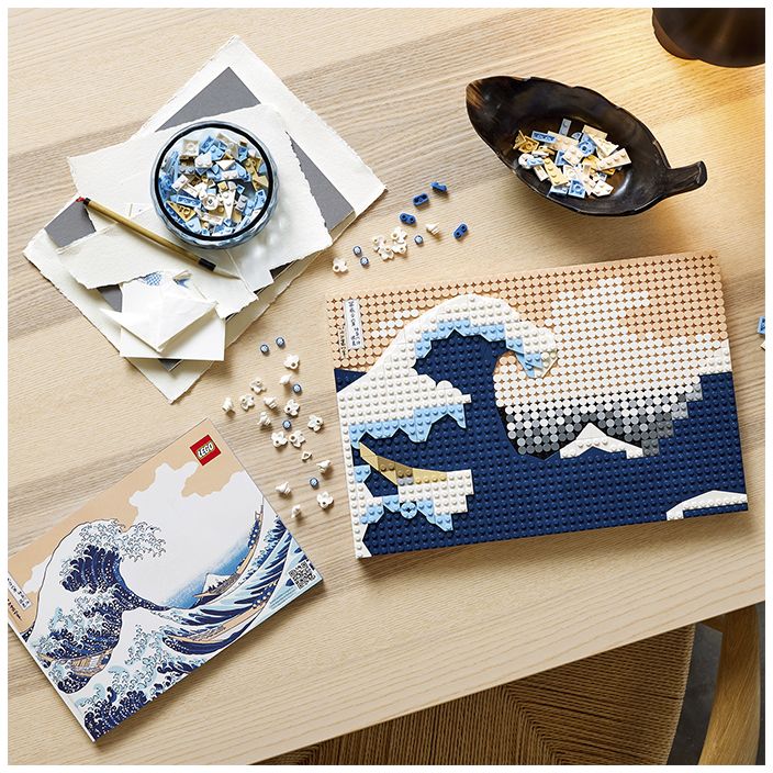 Конструктор LEGO Art Hokusai Велика хвиля, 1810 деталей (31208) - фото 10