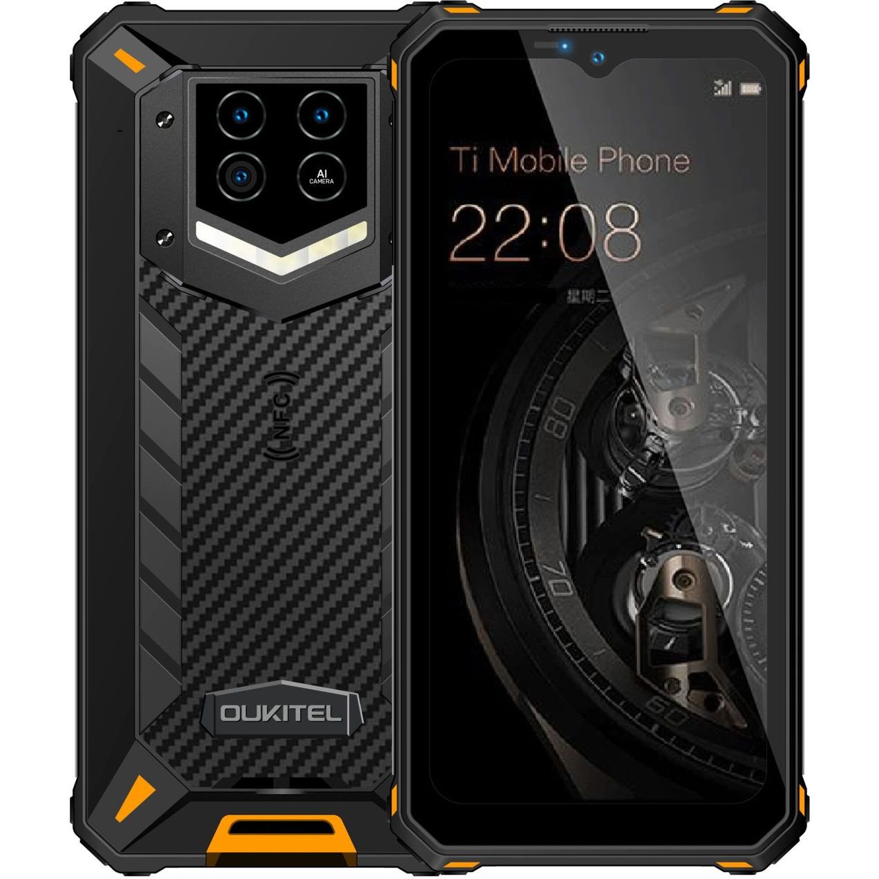 Смартфон Oukitel WP15 8/128 Gb Global Black - фото 1