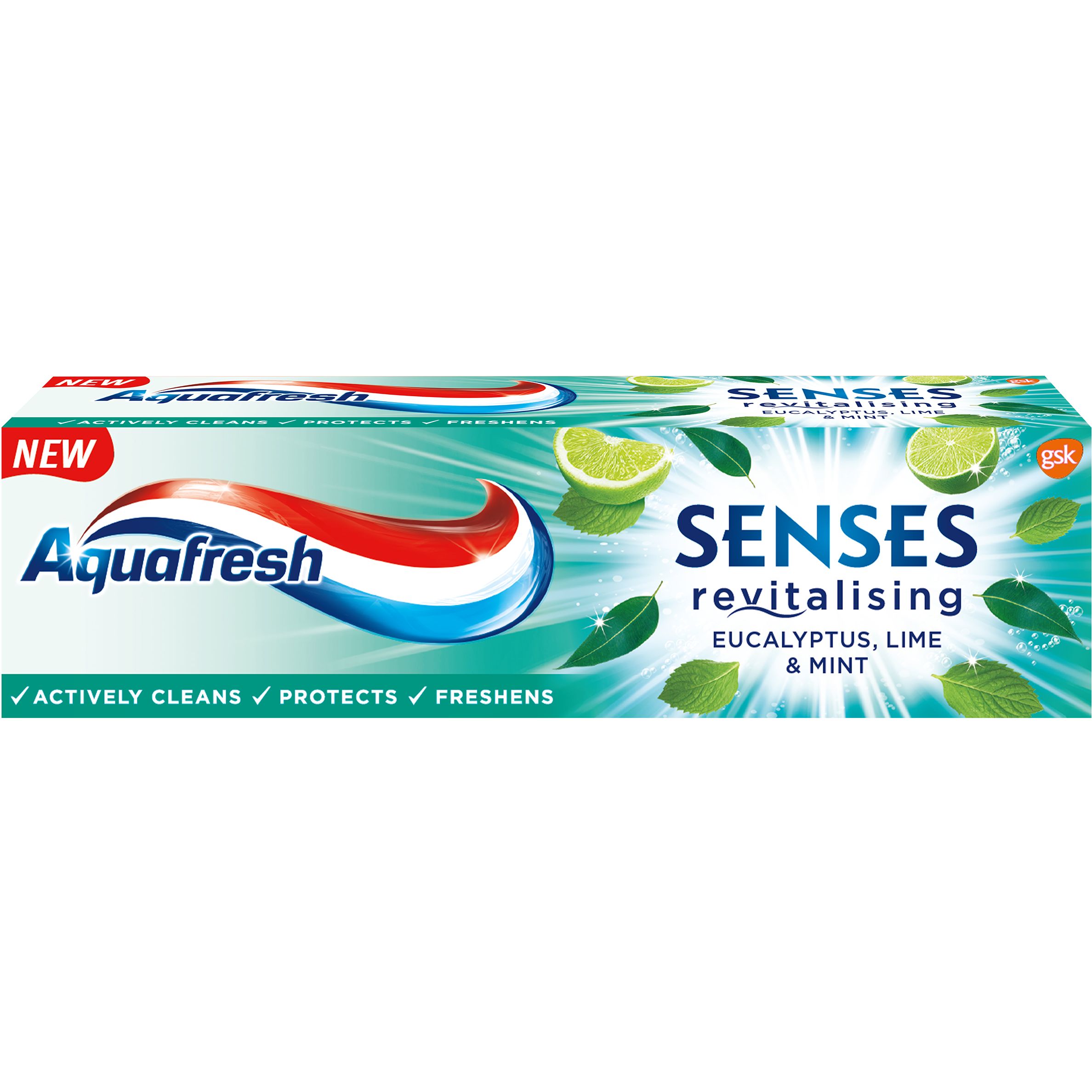 Зубная паста Aquafresh Senses Эвкалипт 75 мл - фото 1