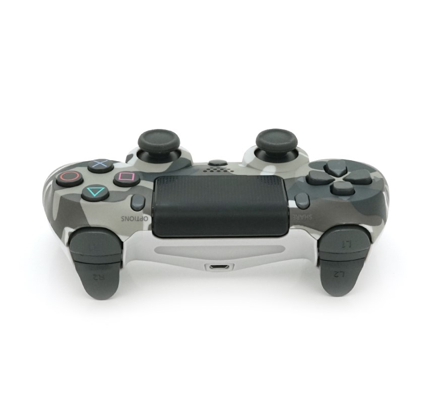 Геймпад джойстик Doubleshock Wireless PS4 Double Motor Vibration DualShock 4 Haki-White - фото 2