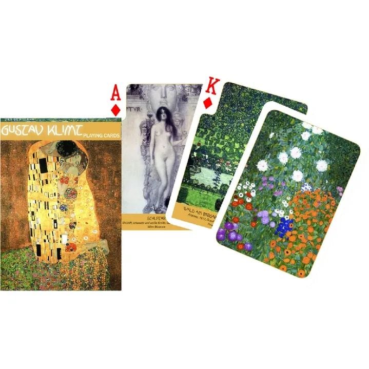 Карты игральные Piatnik Климт, одна колода, 55 карт (PT-161513) - фото 1