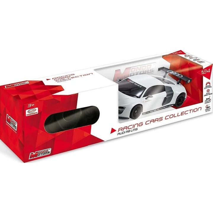 Автомодель на радіокеруванні Mondo Audi R8 LMS R/C NW 2020, 1:24 білий (63177) - фото 4