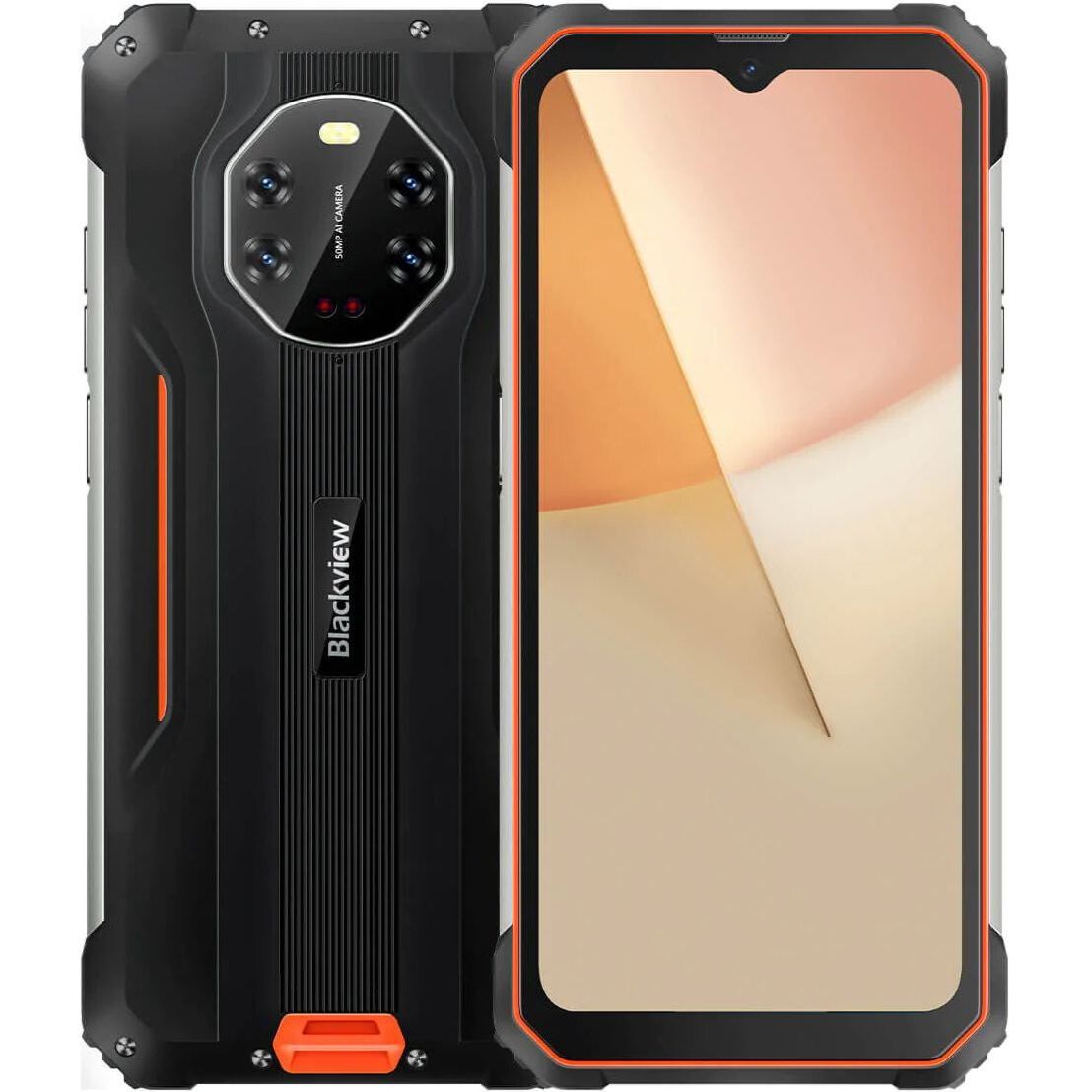 Смартфон Blackview BL8800 8/128GB Orange (Global) - фото 1