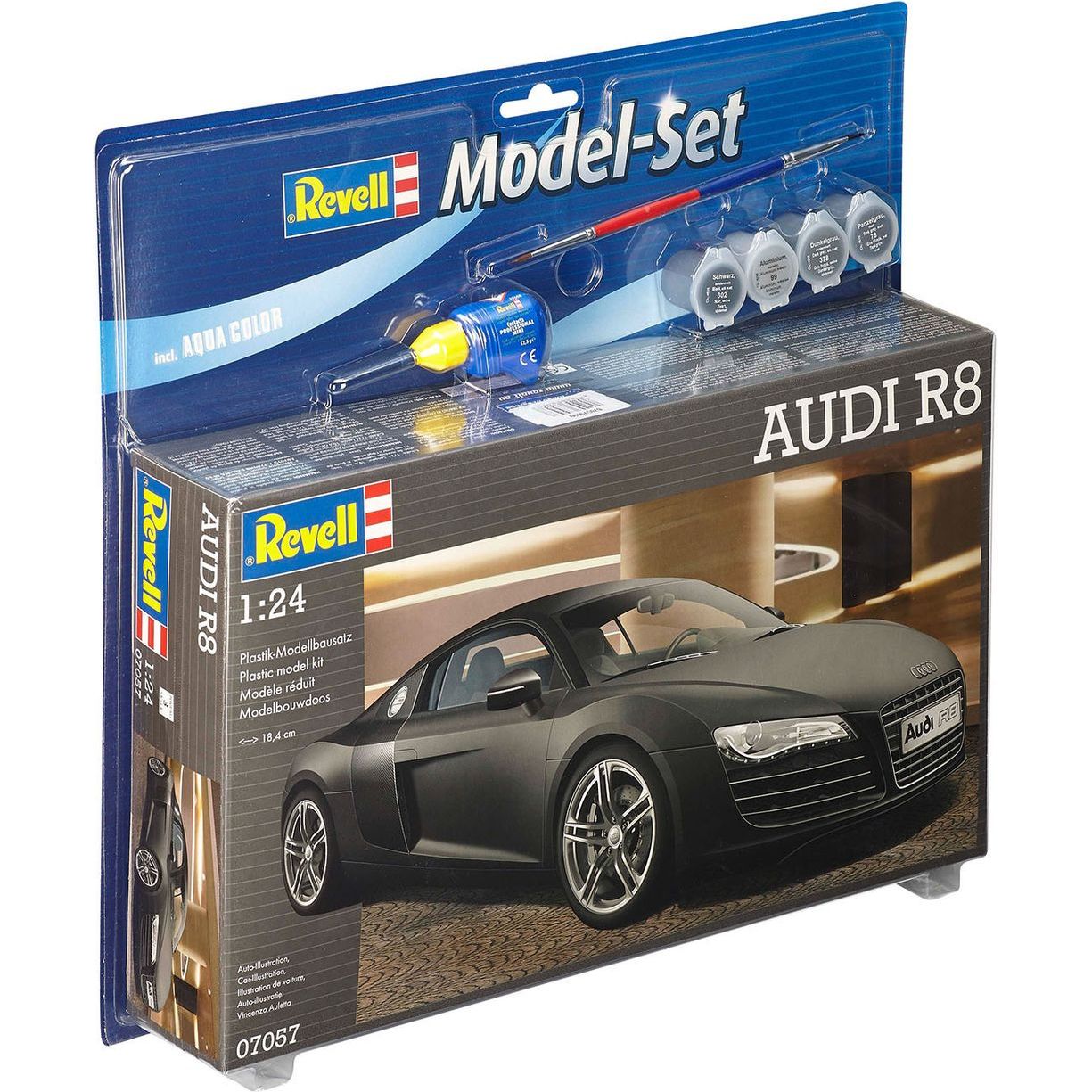 Збірна модель Revell Автомобіль Audi R8 рівень 4, масштаб 1:24, 106 деталей (RVL-67057) - фото 2