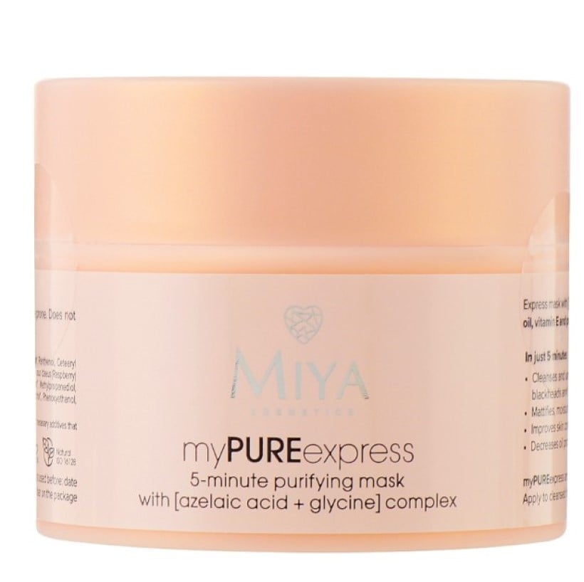 Очищающая маска для лица Miya Cosmetics My Pure Express Mask 50 мл - фото 1