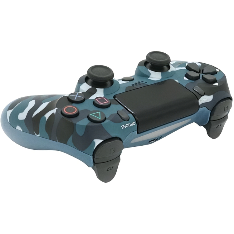 Геймпад джойстик Doubleshock Wireless PS4 Double Motor Vibration DualShock 4 Haki-Blue - фото 1