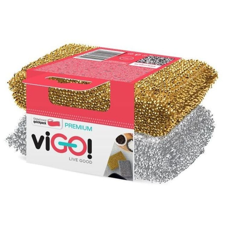 Губки кухонные viGO! Premium, 2 шт. - фото 2