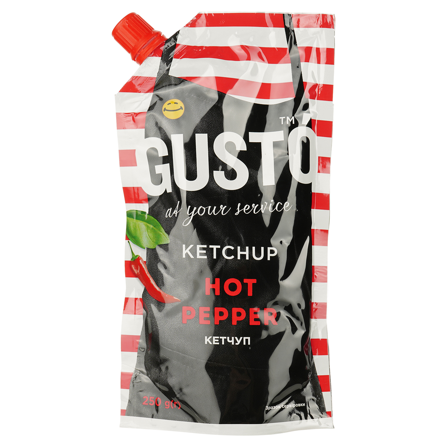 Кетчуп Gusto Hot Pepper, 250 г (788124) - фото 1