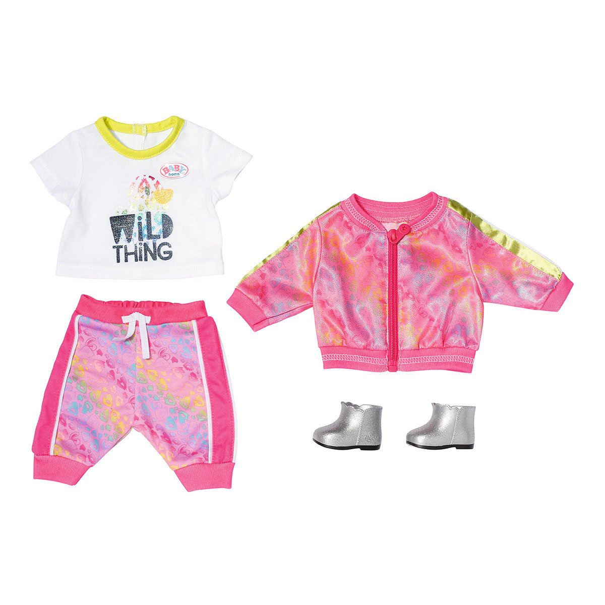 Набор одежды для куклы Baby Born Трендовый розовый (828335) - фото 1