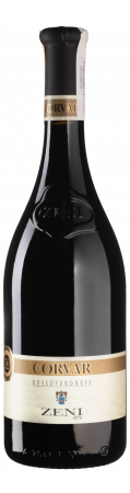 Вино Zeni Corvar Rosso Veronese 2018, красное, сухое, 16%, 0,75 л - фото 1