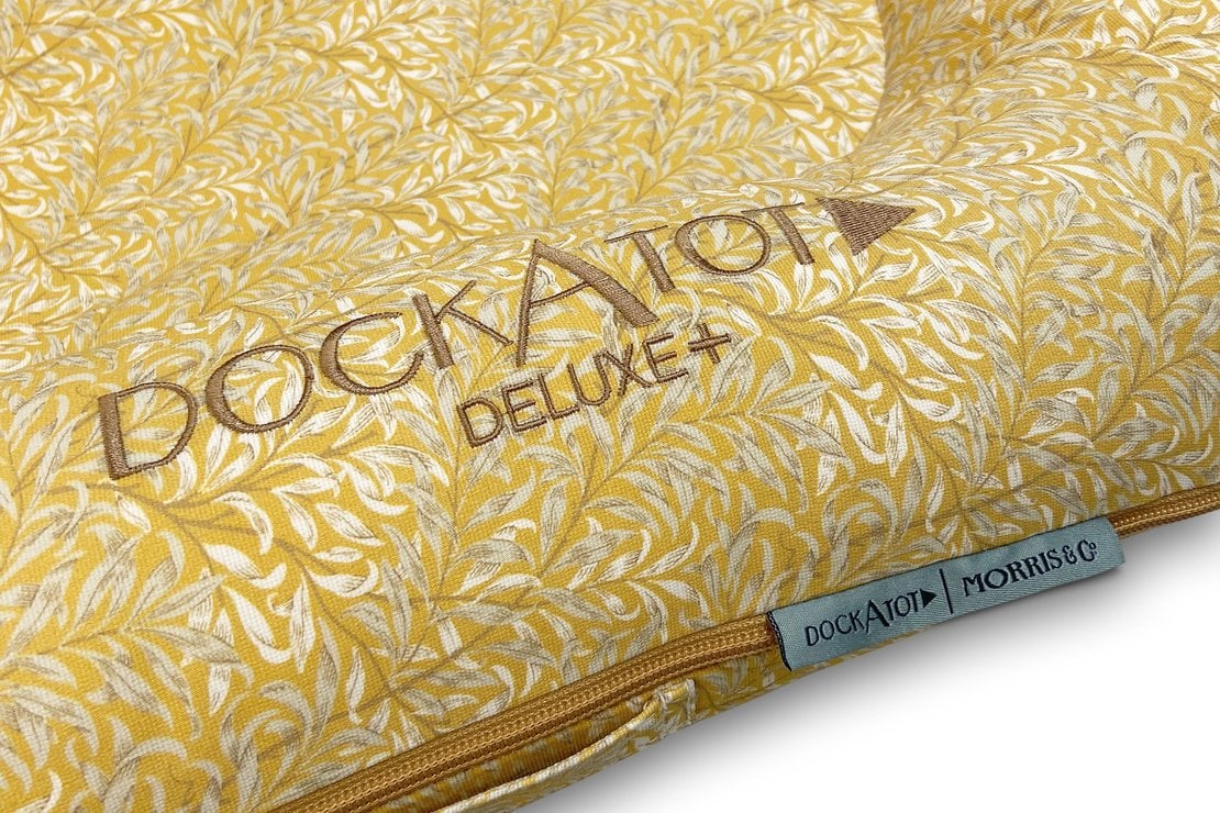 Матрац-кокон DockATot Deluxe+ Golden Willow Boughs, 85х46 см, золотий (EU10380) - фото 4