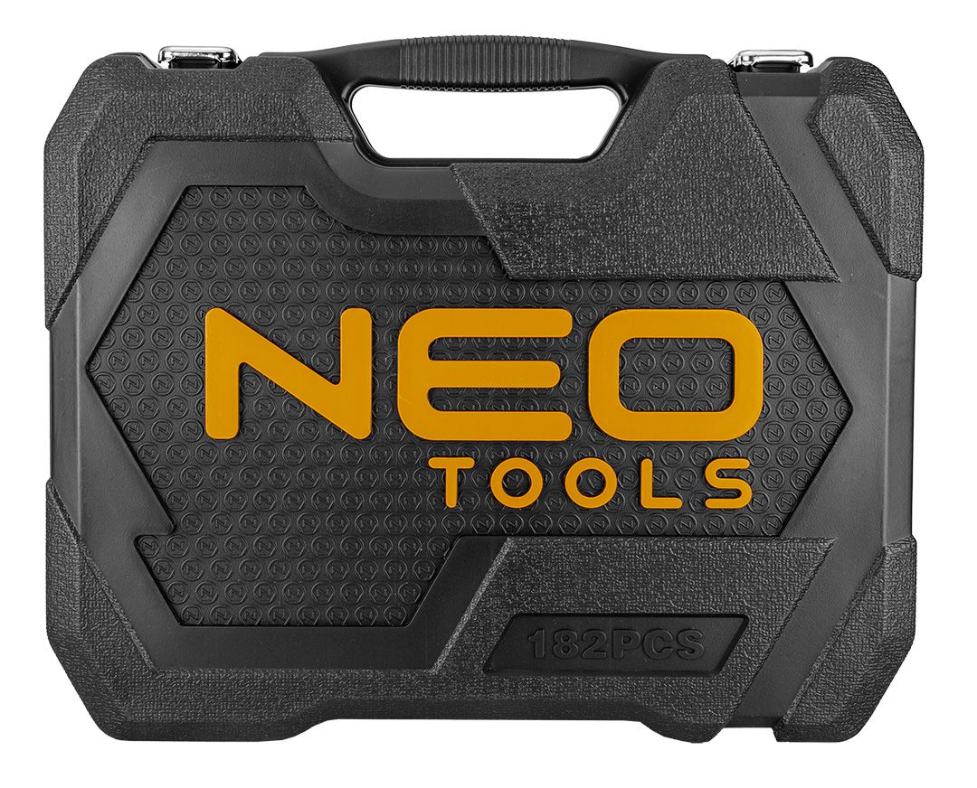 Набір інструментів Neo Tools 1/2", 1/4", 3/8", CrV 182 шт. (10-074) - фото 7