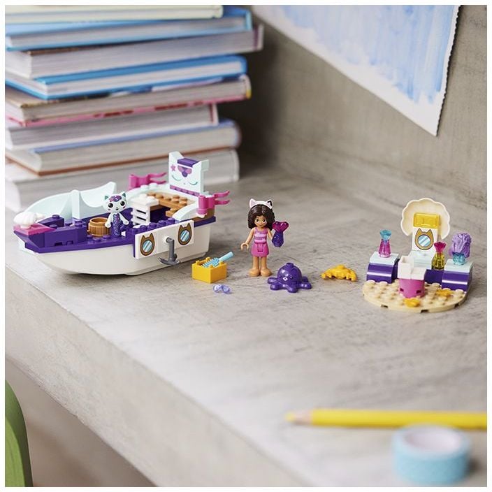 Конструктор LEGO Gabby's Dollhouse Корабель та спа Габбі та Мурсалки, 88 деталей (10786) - фото 4