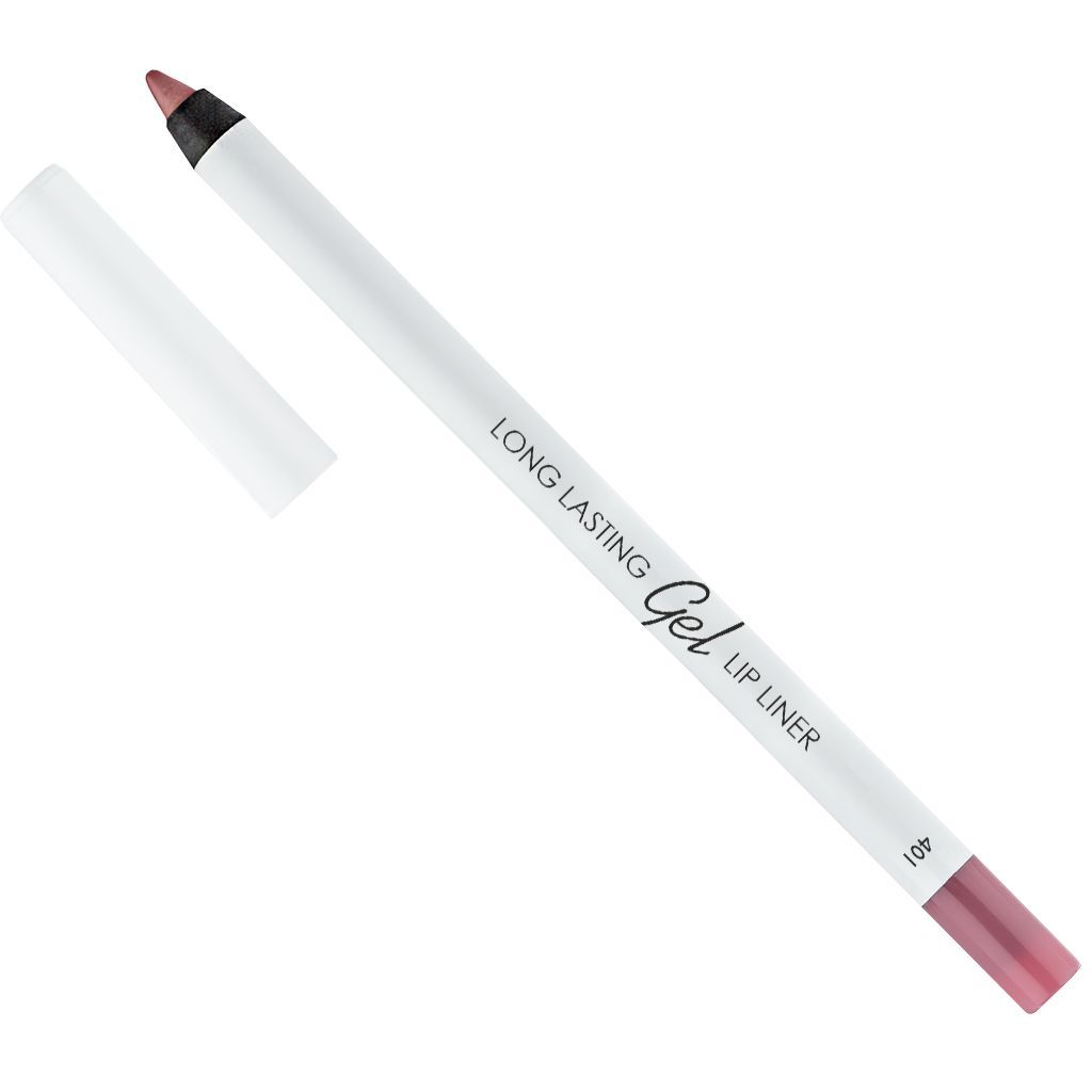 Стійкий гелевий олівець для губ Lamel Long lasting Gel Lip Liner відтінок 401, 1.7 г - фото 1