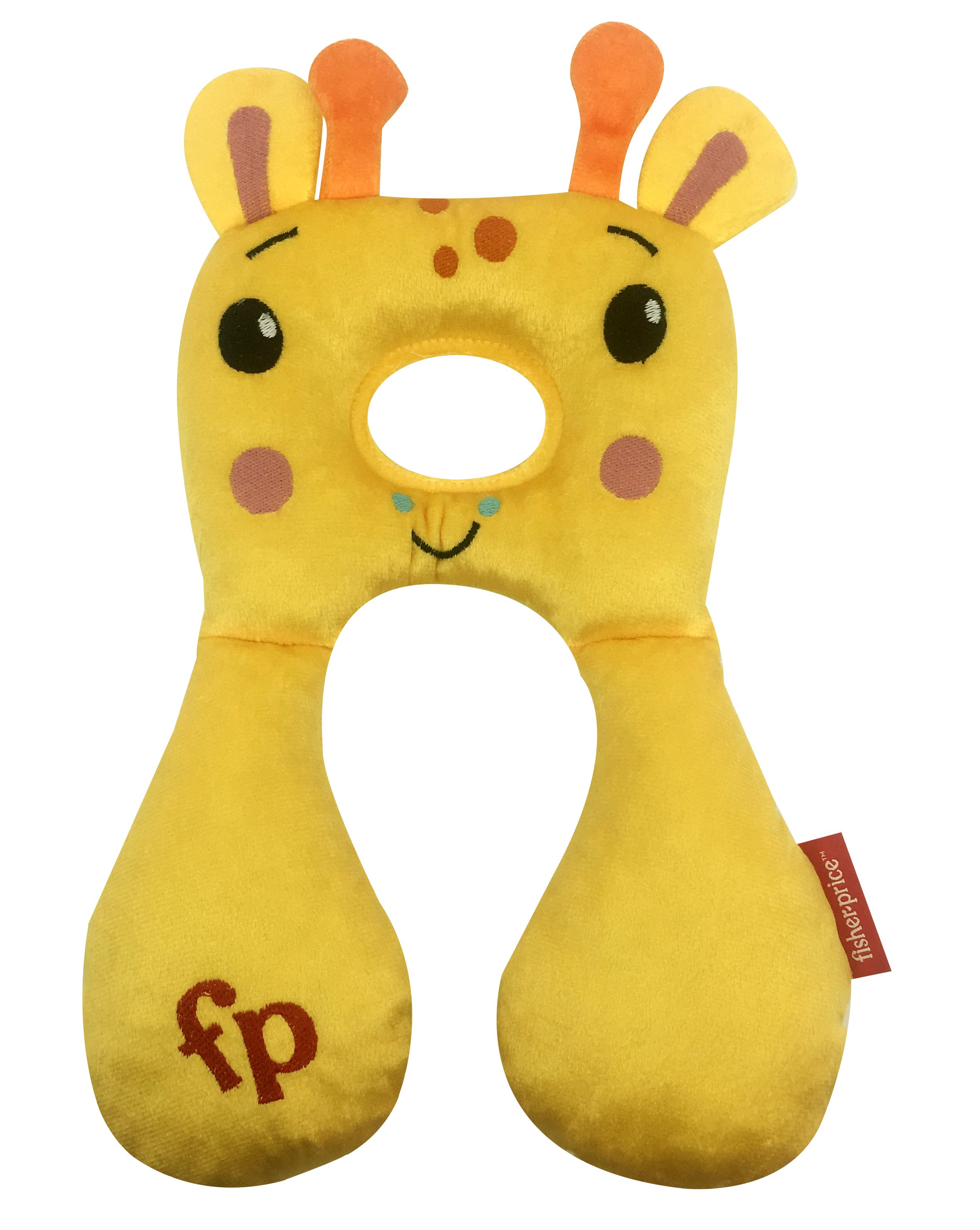 Підголовник-іграшка для подорожей Fisher-Price Жираф (FP-NP014) - фото 1