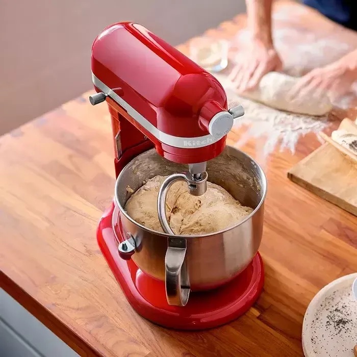 Планетарний міксер KitchenAid Artisan з підйомною чашею 6.6 л червоний (5KSM70SHXEER) - фото 14