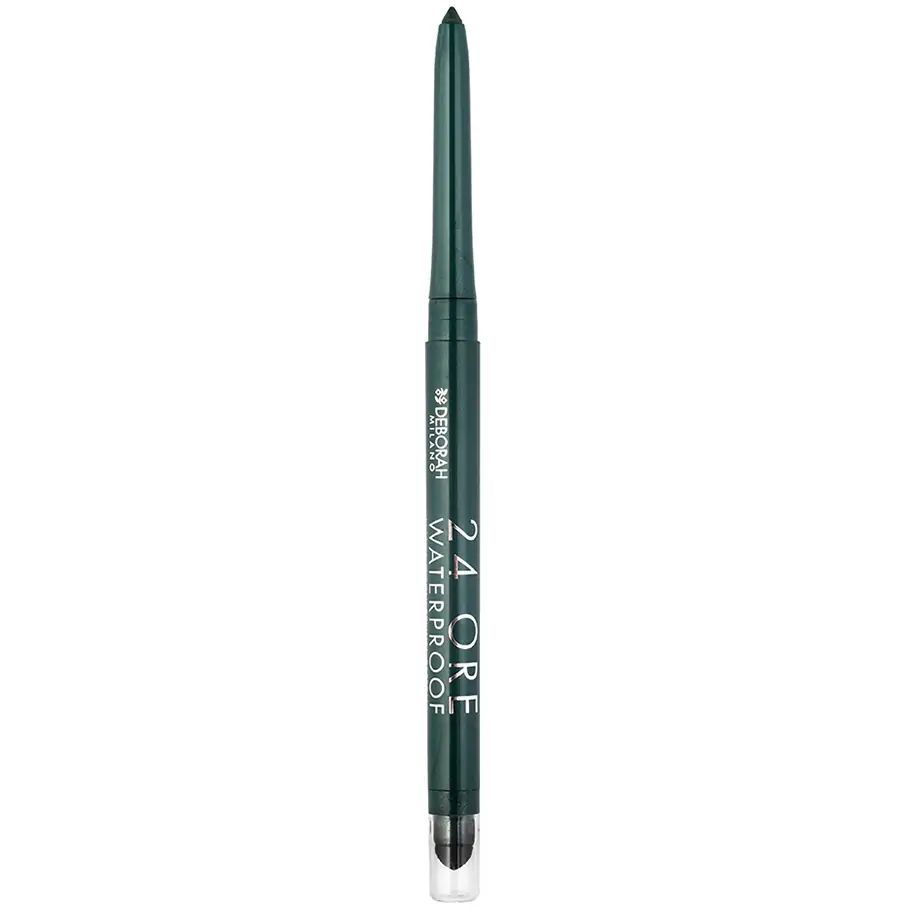 Автоматический карандаш для глаз Deborah 24 Ore Waterproof тон 6 (Forest Green) 1.2 г - фото 1