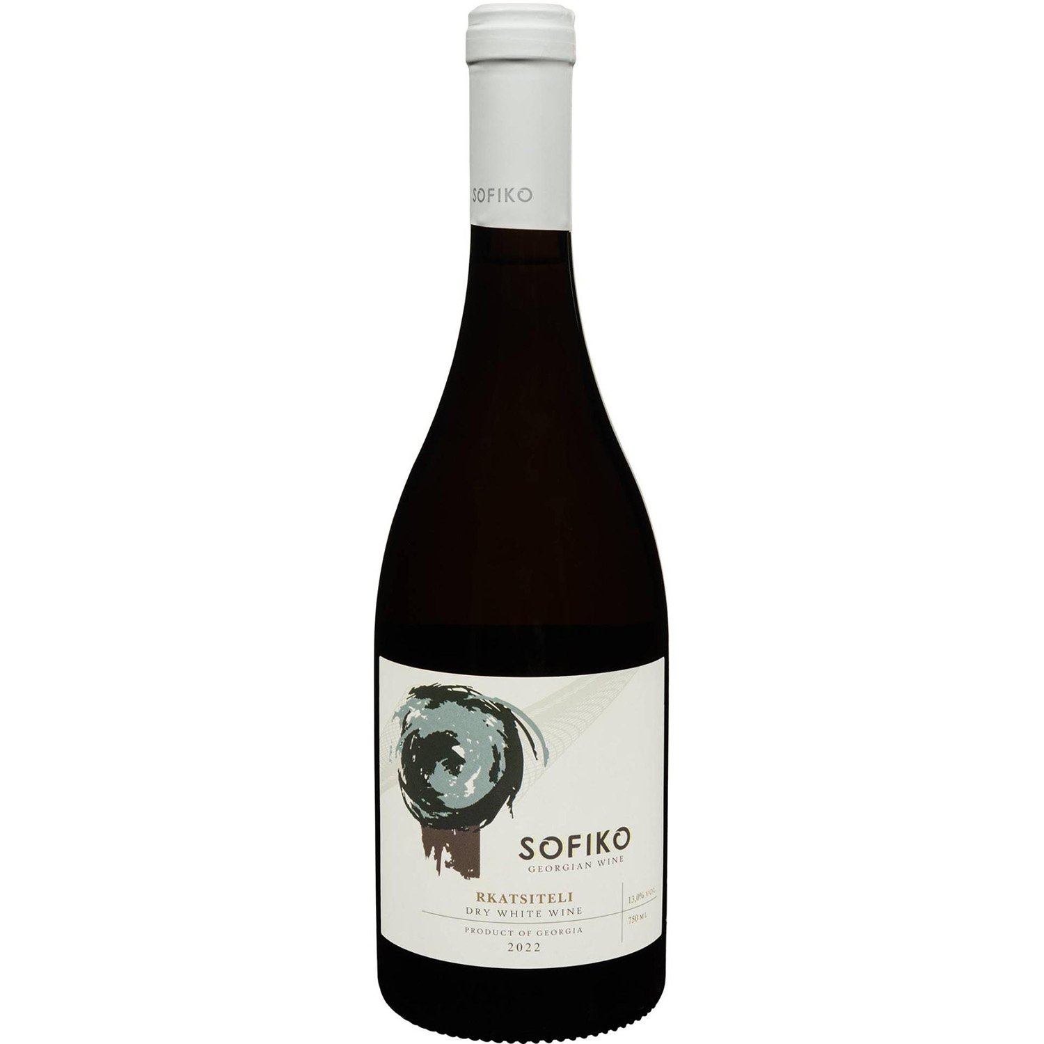 Вино Sofiko Rkatsiteli, біле, сухе, 0,75 л - фото 1