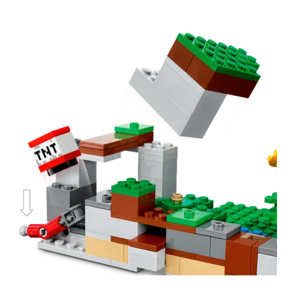 Конструктор LEGO Minecraft Кроличье ранчо, 340 деталей (21181) - фото 9