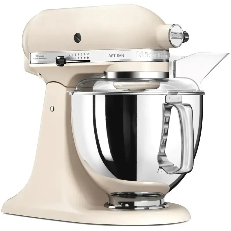 Планетарний міксер KitchenAid Artisan 4.8 л свіжий льон (5KSM175PSEFL) - фото 4