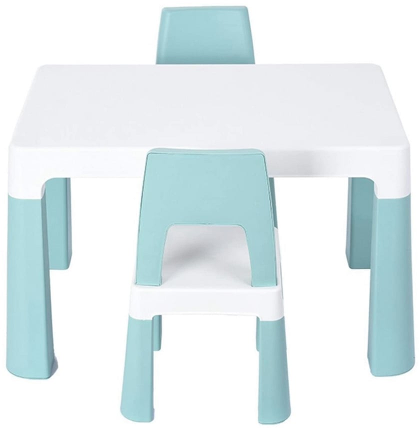 Детский функциональный столик и два стульчика Poppet Моно Блу, голубой (PP-005WB-2) - фото 4